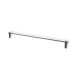 CLASSIC-Barra de soporte 50 para estante de cristal 07.80160 / negro mate #1