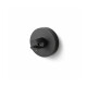 CLASSIC - Soporte con roseta para estantes de cristal 07.80160/50/40/30 - 2 unidades / negro mate #1