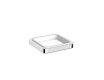 NEXT: Soporte individual, para encimera / * cristal por encargo / cromo