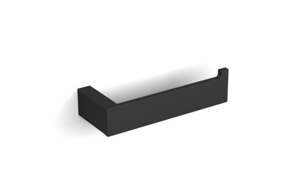 KOBE - Portarrollos de papel higiénico / sin cubierta / negro mate