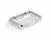 Cesta para jabón 13x9x3 / cromada