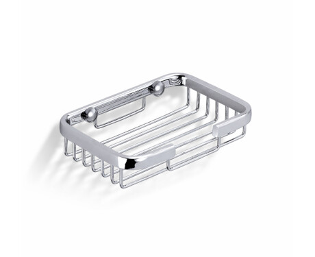 Cesta para jabón 13x9x3 / cromada