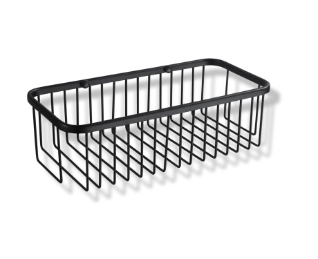Cesta 30x14x9 / negro mate