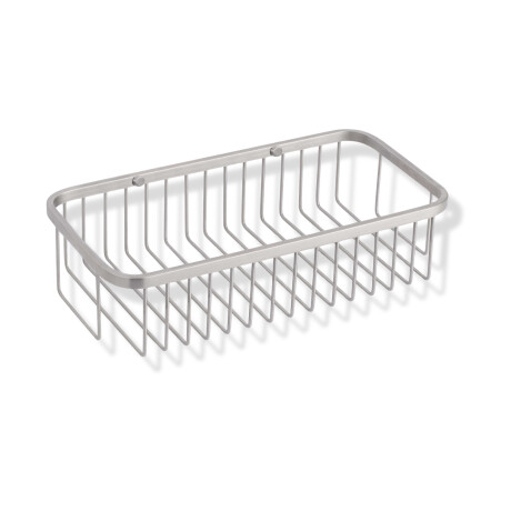 Cesta 30x14x9 / acero cepillado #1