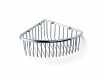 Cesta de esquina 20x20x9 / cromada
