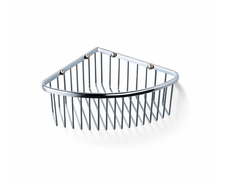Cesta de esquina 20x20x9 / cromada