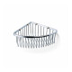 Cesta de esquina 20x20x9 / cromada #1