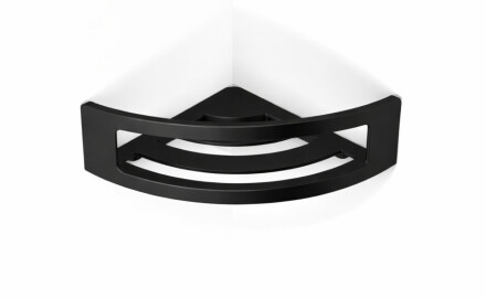Cesta - estante esquinero 16x16x8 / negro mate