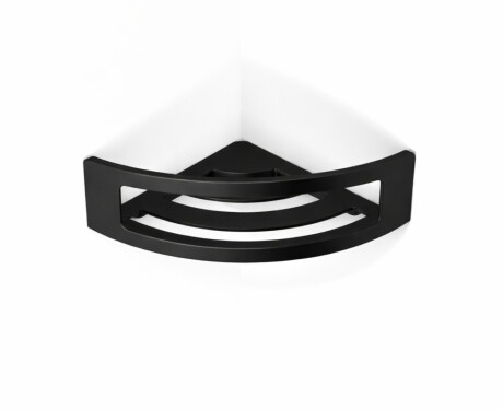 Cesta - estante esquinero 16x16x8 / negro mate