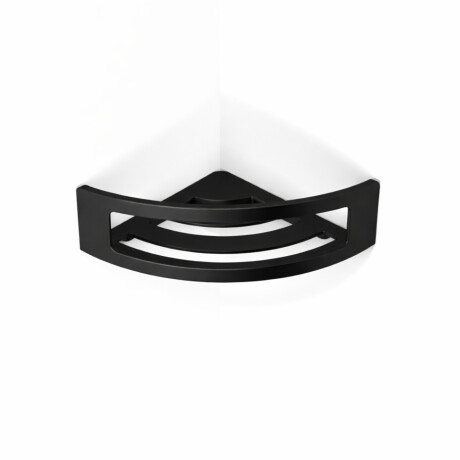 Cesta - estante esquinero 16x16x8 / negro mate #1