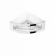 Cesta - estante esquinero 16x16x8 / cromado #1