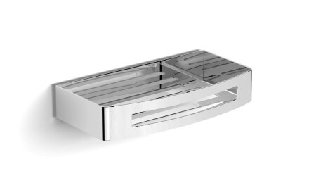 Cesta 22x12x4 / sistema de fijación Lift & Clean™ / acero pulido