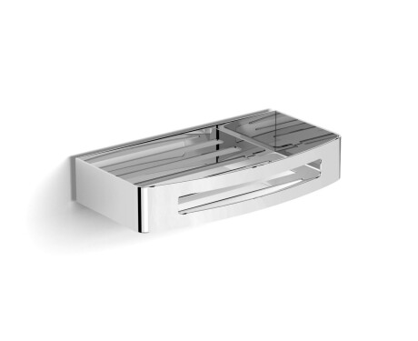 Cesta 22x12x4 / sistema de fijación Lift & Clean™ / acero pulido