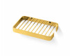 Cesta 16x10x2 / marco ancho / dorado brillante