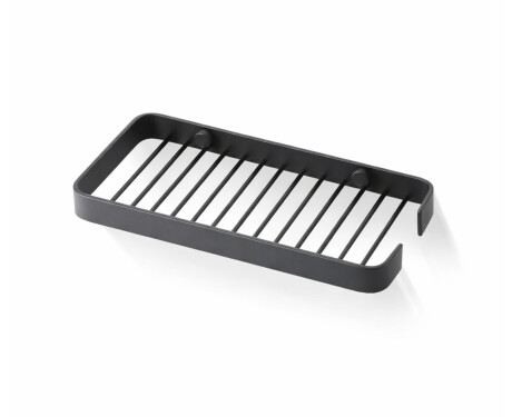 Cesta 20x10x2 / marco ancho / negro mate