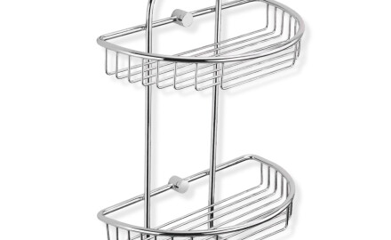 Cesta doble / cromada