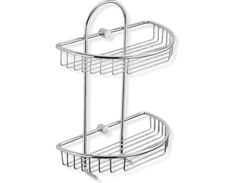 Cesta doble / cromada