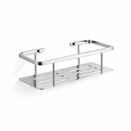 Cesta - estante de baño 25x11x7 / acero pulido #1