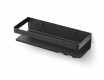 Cesta - estante de baño 30,6 x 11,2 x 6,8 / negro mate