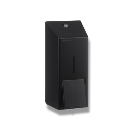 Dosificador de jabón líquido de 0,8 l, serie R1 / negro mate #1