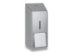 Dispensador de jabón líquido de 0,8 l, serie R1 / acero cepillado