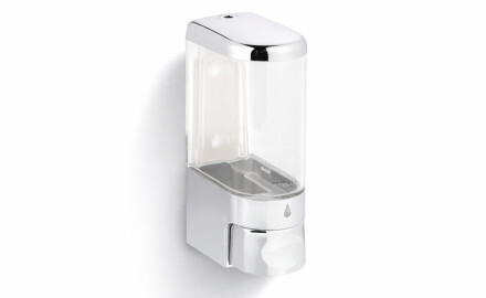 Dispensador de jabón líquido de 0,25 l / ABS cromado