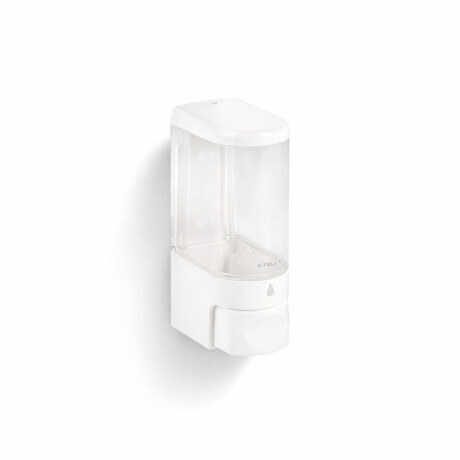 Dispensador de jabón líquido de 0,25 l / ABS blanco brillante #1