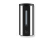 Dispensador automático sin contacto de jabón líquido o gel desinfectante, 0,7 l / negro brillante
