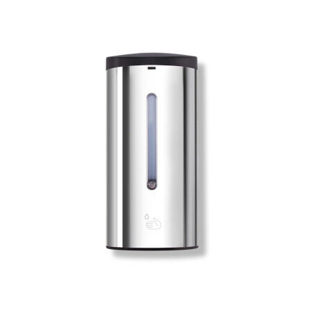 Dispensador automático sin contacto para jabón líquido o gel desinfectante de 0,7 l / acero pulido #1