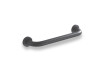 Tirador de baño Ø25 recto 30 / negro mate