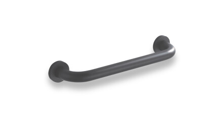Tirador de baño Ø25 recto 30 / negro mate