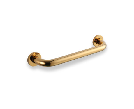 Tirador de baño Ø25, recto 30 / dorado brillante