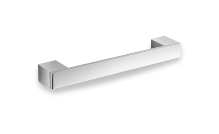 Tirador de baño recto de 28 cm / cromado