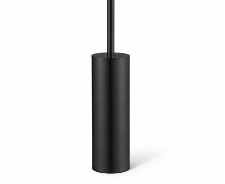 Cepillo de baño independiente, autocentrante / negro mate