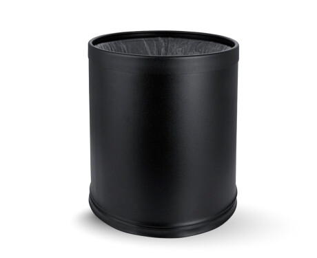 Cesta abierta de 9 L / carcasa extraíble / negro mate, aro negro mate