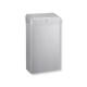 Cubo de basura de 30 L con tapa abatible, serie R1 / acero inoxidable cepillado #1