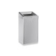 Cubo de basura de 49 L con tapa abierta, serie R1 / acero inoxidable cepillado #1