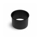 Borde de la papelera de sobremesa redonda de Ø150 / acero inoxidable negro mate #1