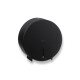 Portarrollos redondo para papel higiénico en rollo de hasta 19 cm de diámetro, serie R1 / acero inoxidable negro mate #1