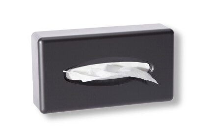 Dispensador de pañuelos de papel / ABS negro mate