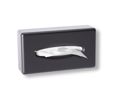 Dispensador de pañuelos de papel / ABS negro mate