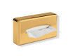 Dispensador de pañuelos de papel / ABS dorado brillante