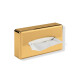 Dispensador de pañuelos de papel / ABS dorado brillante #1