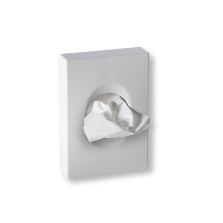 Dispensador de toallitas higiénicas / ABS blanco brillante #1