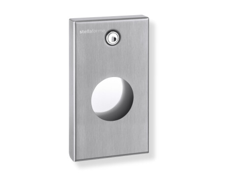 Dispensador de toallitas higiénicas serie R1 / acero inoxidable cepillado