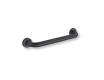 Barra de apoyo para personas con discapacidad, Ø32, recta, STANDARD - 40 cm / acero inoxidable, negro mate