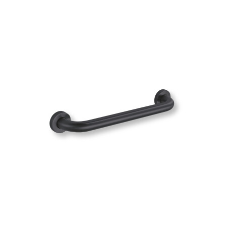 Barra de apoyo para personas con discapacidad, Ø32, recta, STANDARD - 40 cm / acero inoxidable, negro mate #1