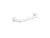 Barra de apoyo para personas con discapacidad, Ø32, recta, STANDARD - 40 cm / blanco mate