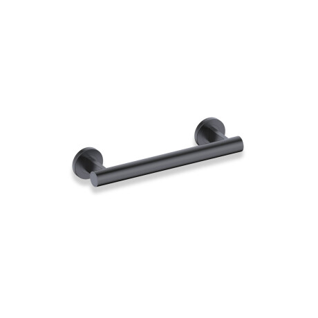Barra de apoyo para personas con discapacidad, Ø32, recta, PREMIUM - 30 cm / acero inoxidable, negro mate #1