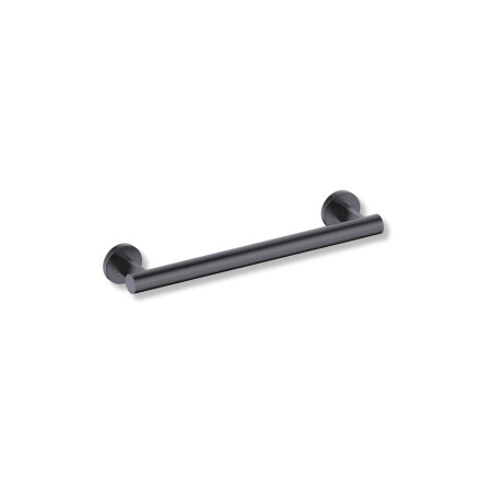 Barra de apoyo para personas con discapacidad, Ø32, recta, PREMIUM - 40 cm / acero inoxidable, negro mate #1